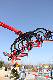 Neu: Flying Ninjago im Legoland ab 24.03.2012 (©Foto: Martin Schmitz)